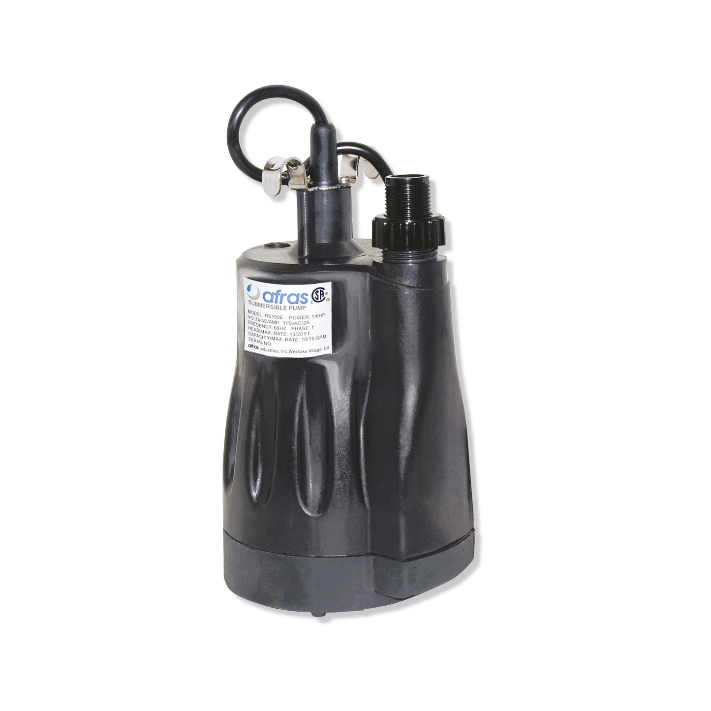 Afras RS200 1/4HP Submersible Pool Pump