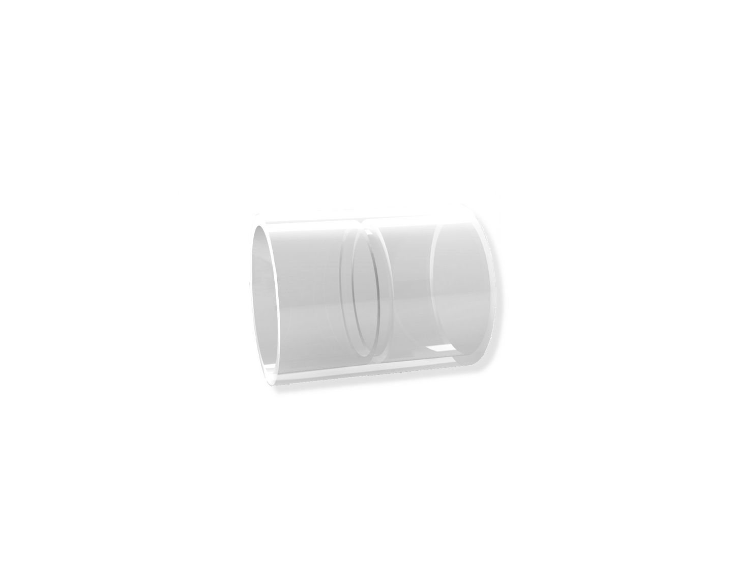 Afras Clear PVC Coupling