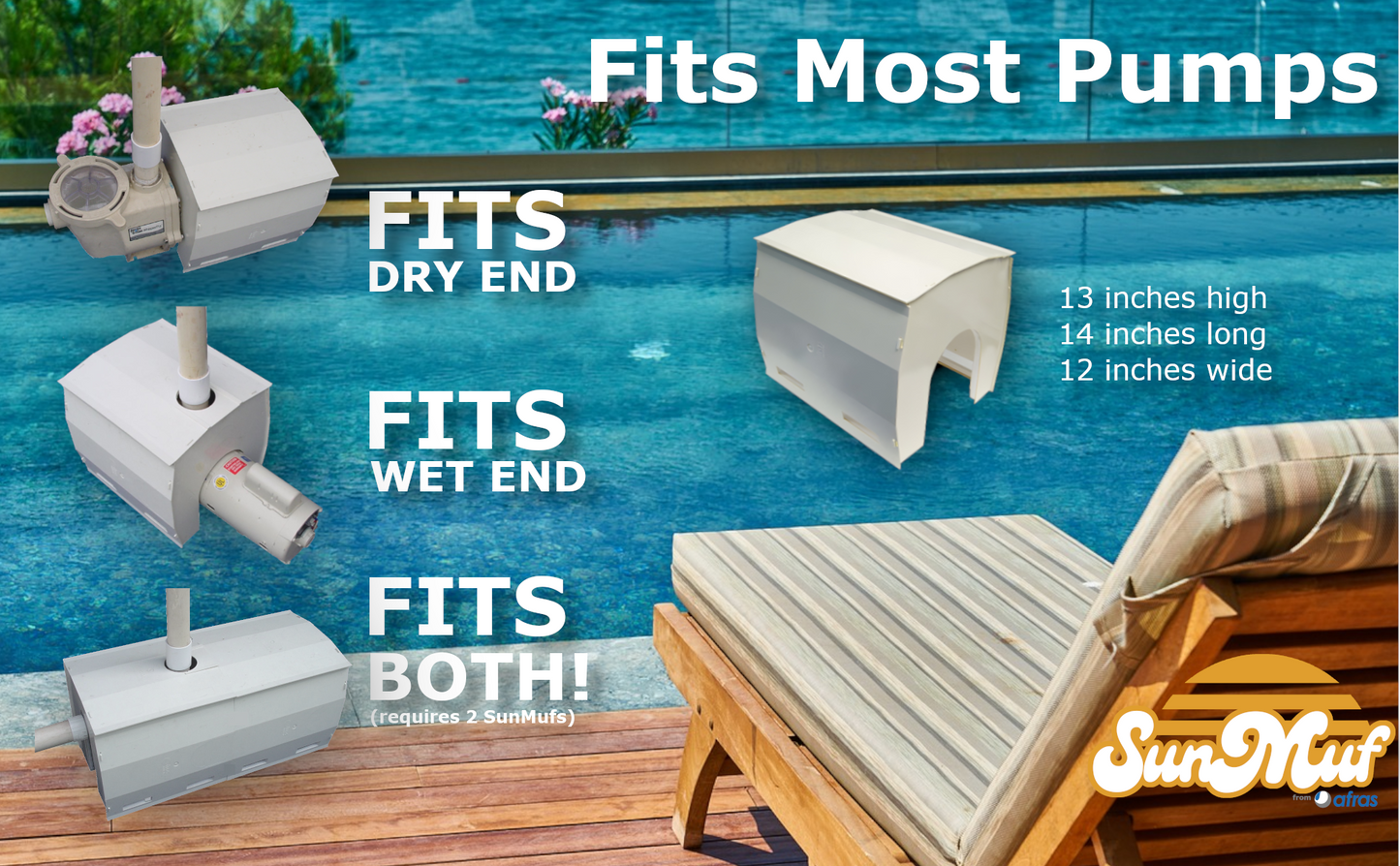 SunMuf from Afras - Pool Pump Protector and Sound Suppressor