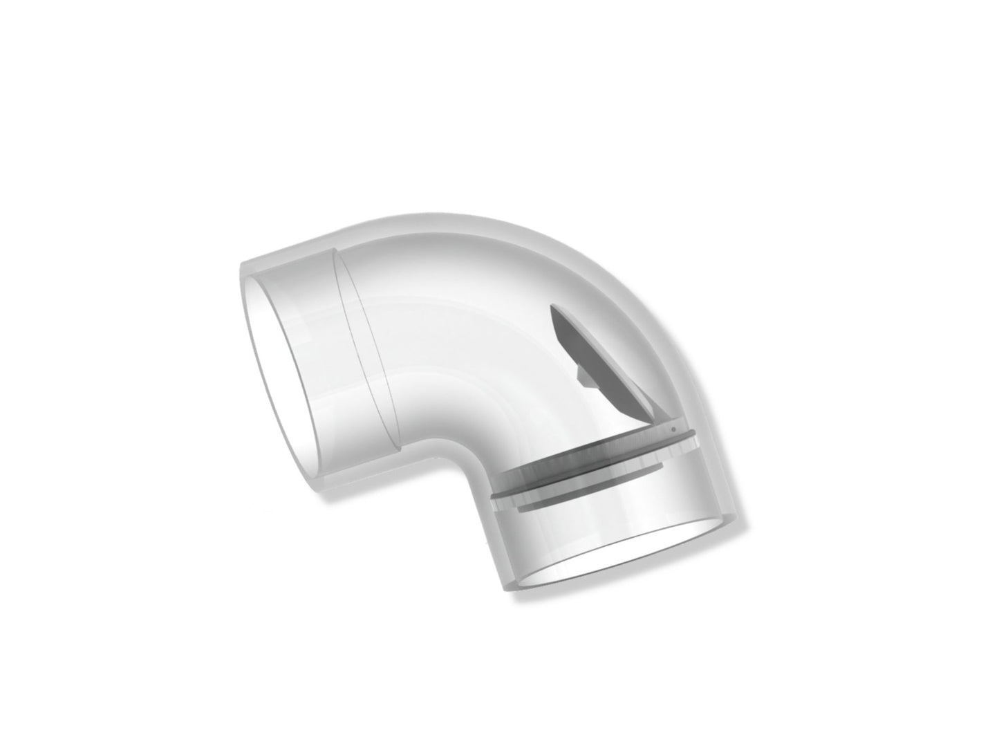 Afras Clear PVC Elbow