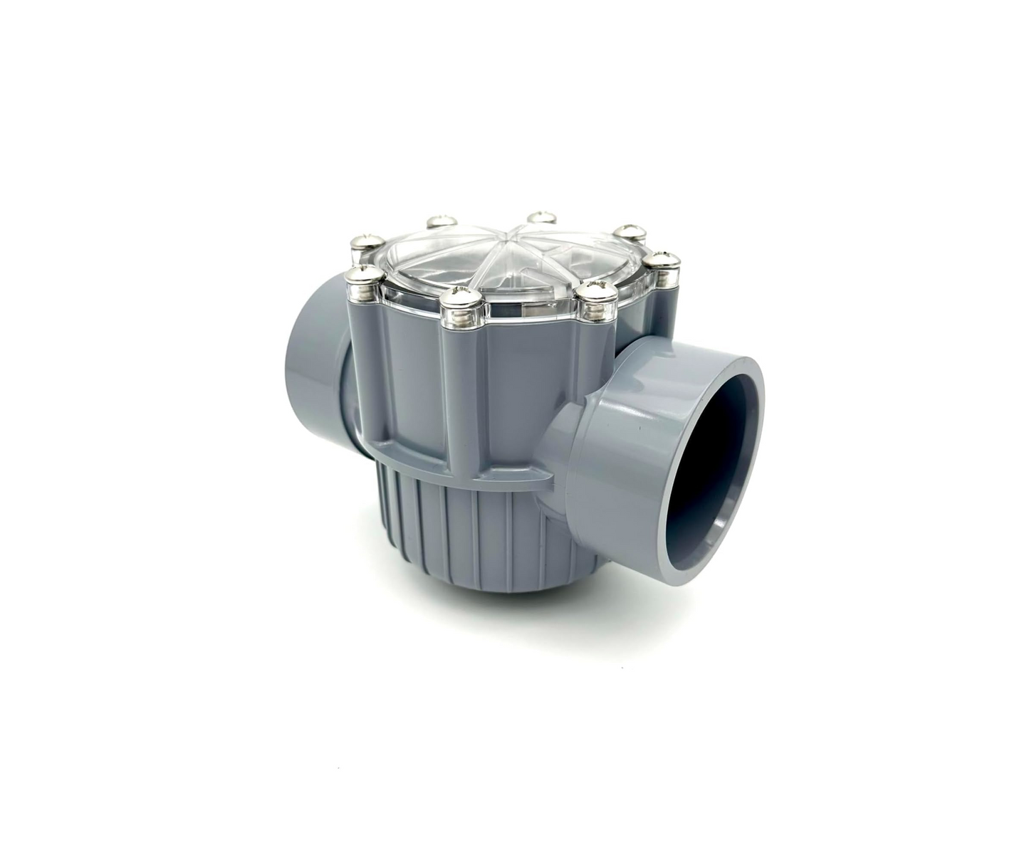 Afras CPVC Check Valve | 2" to 2.5" | Teflon Seal | Clear Top