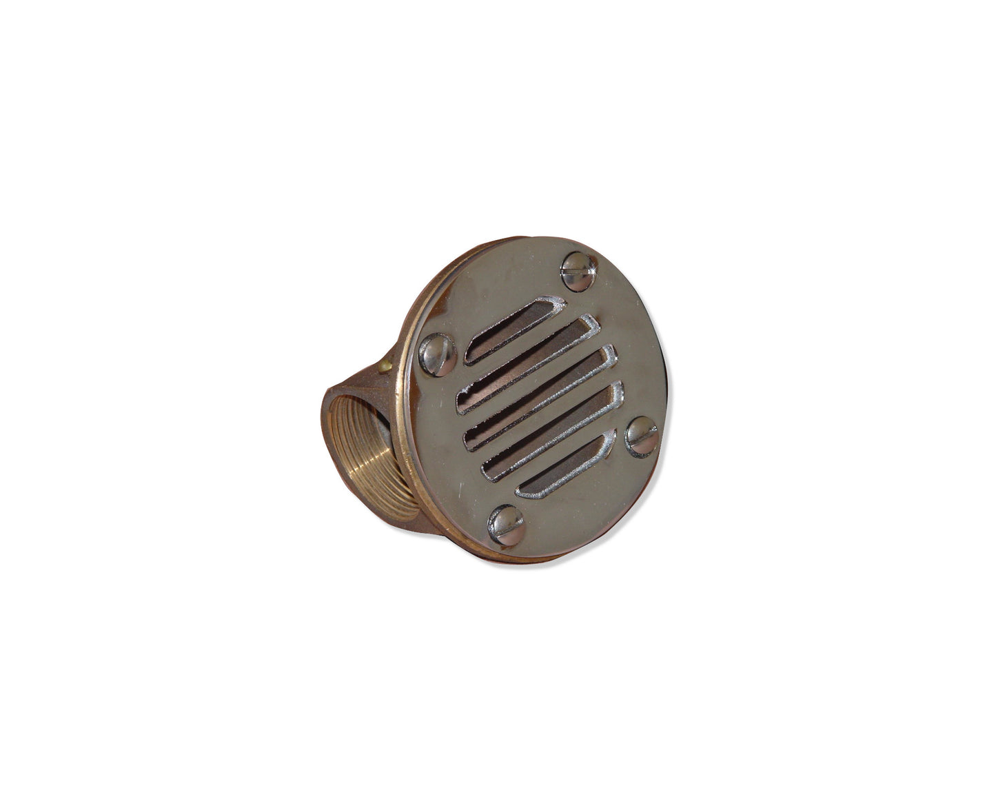 Afras Main Drain Fitting Chrome Plated Brass Drain Cover