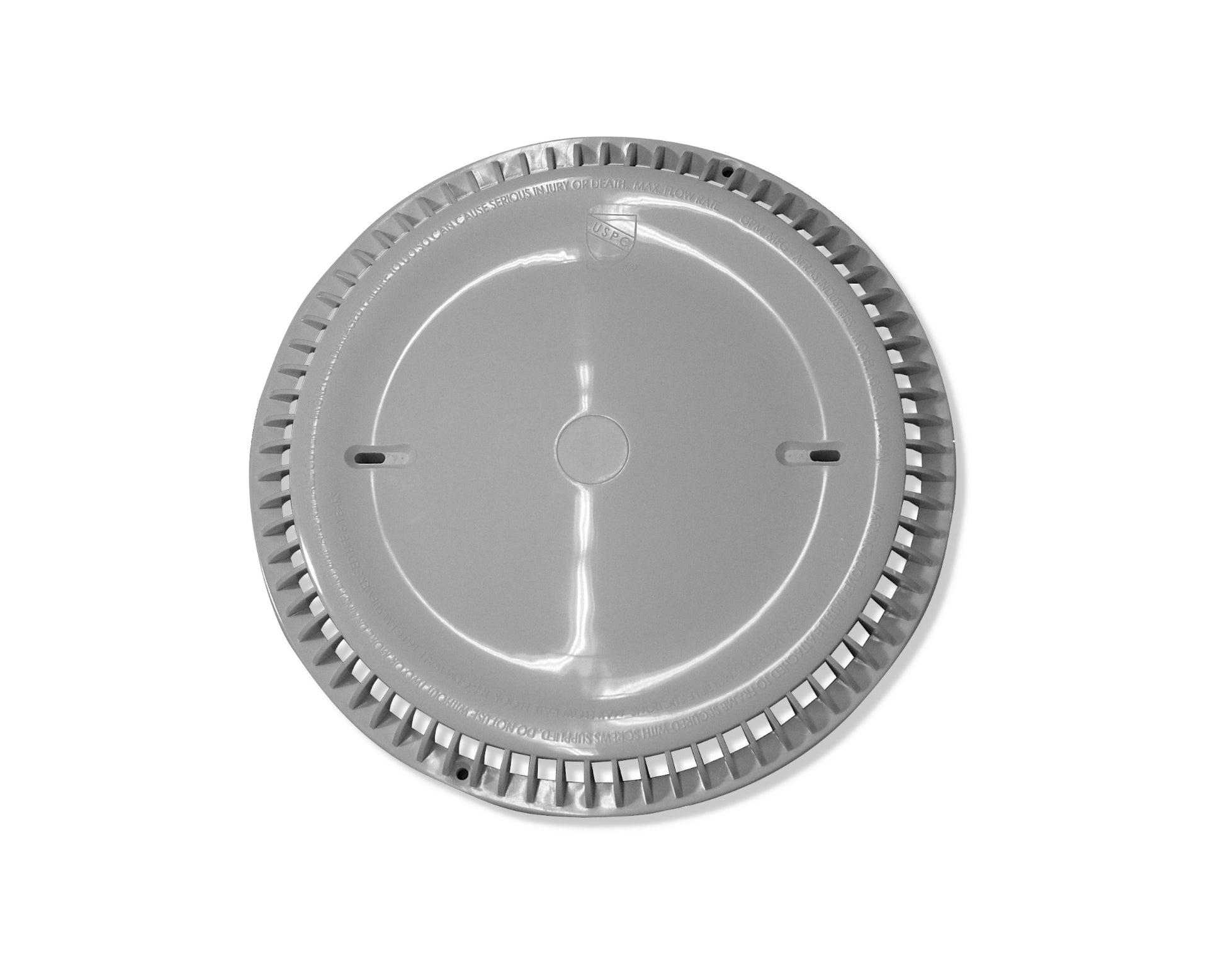Afras Anti-Vortex ABS Drain Cover 11 inches Light Grey ABS for Pools